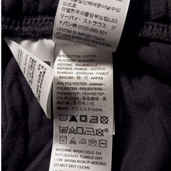 Levi's California Fleece Jogger Sweatpants Mens Size M Elastic Waist Drawstring - Picture 11 of 11